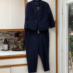 ANN TAYLOR Marisa the Riviera pant/jacket suit